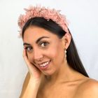 Lila Azalea Padded Headband
